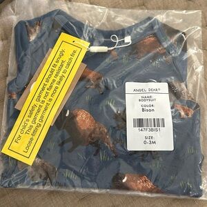 Angel Dear bodysuit Bison 0-3M